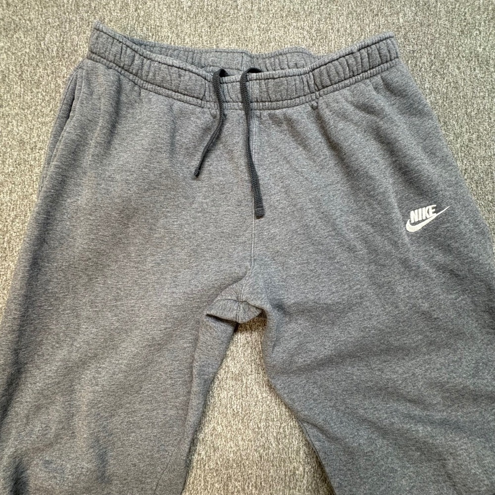 NIKE‎ Sweatpants Joggers Men's L Gray Y2K 90s Athletic Comfort